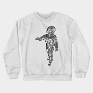 Astronaut voxel Crewneck Sweatshirt